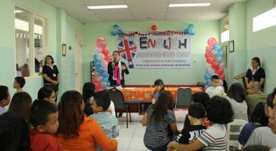 Perayaan English Awareness Day Saint Monica School Jakarta