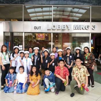National Batik Day Saint Monica School Jakarta
